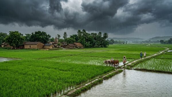 भोपाल मध्य प्रदेश में बारिश का मौसम, काले मानसूनी बादल और वर्षा पूर्वानुमान